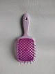 Расческа Janeke Superbrush The Original Italian Лавандовая с фуксией, размер стандарт, длина 21см - изображение 2