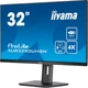 Монітор ігровий 31,5" IPS IIYAMA XUB3293UHSN-B5 безрамковий/вигнутий екран Чорний - зображення 3