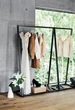 Комплект Дизайнерских напольных вешалок в стиле Loft Design 180x50x180h Черный/Металл ATL395 - изображение 4