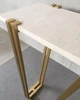 Дизайнерская Барная стойка Loft Design 120х40х110h Золотой / Мрамор ATL1116 - изображение 3