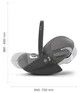 Автокресло Cybex Cloud T i-Size гр. 0+ 0-13 кг PLUS Sepia Black, 4063846402571 - изображение 14