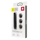 Магнітний органайзер тримач для проводів Baseus Peas Cable Clip Black - зображення 12