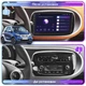 Штатна магнітола Lesko для Smart Fortwo III 2014-н.в. екран 9" 2/32Gb Wi-Fi GPS Base - зображення 2