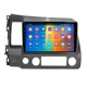 Штатная магнитола Lesko для Honda Civic VIII 2005-2009 экран 10" 4/64Gb CarPlay 4G Wi-Fi GPS Prime - изображение 2