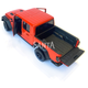 Игрушечная машинка металлическая WELLY 1:27, 2007 JEEP GLADIATOR, красный, 19.5*6.5*6.5 см (24103W) - изображение 6