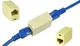 Соединитель UTP FTP кабеля витая пара RJ45 джойнер, коннектор - изображение 2