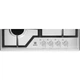Робоча поверхня ELECTROLUX KGS 6426 SX - изображение 7