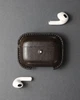 Шкіряний чохол MERE для Apple AirPods Pro 2 Шоколадний - зображення 1