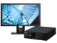 Комплект ПК: Fujitsu Esprimo E500 E85+ SFF / Intel Core i5-2400 (4 ядра по 3.1 - 3.4 GHz) / 8 GB DDR3 / 120 GB SSD NEW / Intel HD Graphics 2000 / DVD-ROM + Монітор Dell E2016HV / 20" (1600x900) TN / 1x VGA / VESA 100x100 б/в - зображення 1
