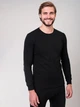 Комплект чоловічої термобілизни (лонгслів та кальсони) нар. 3XL (50-52) Чорний (зимове, спортивне, повсякденне) (22101) - зображення 6