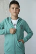Кофта детская для подростка на молнии GBI teens Оливковый на рост 140 (13757) - изображение 1