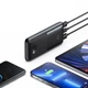 Зовнішній акумулятор повербанк Power Bank BASEUS Bipow Pro Digital Display 10000mAh |2USB/Type-C, QC/PD, 22.5W/5A| Black (PPBD040001) - зображення 9