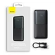 Зовнішній акумулятор повербанк Power Bank BASEUS Bipow Pro Digital Display 10000mAh |2USB/Type-C, QC/PD, 20W/3A| Black (PPBD040201) - зображення 15