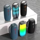 Портативная беспроводная Bluetooth колонка Hopestar P50 RGB Подсветка |BT5.0, 20W, TWS, USB, 6h, lPX6| Черный - изображение 14