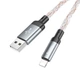 Кабель Hoco U112 RGB-підсвічування Gray - изображение 6