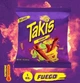 Чипсы Takis Fuego Hot Chili Pepper & Lime Flavored Extreme Spicy Rolled Tortilla Chips 28.4г - изображение 2