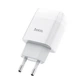 Мережевий зарядний пристрій HOCO C72A Glorious single port charger 10.5W White (6931474712899) - зображення 4