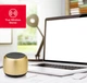 Портативна Bluetooth міні-колонка M1 Bt 5.0 200мАh 3W TWS об'ємний звук металевий корпус з ремінцем Red - зображення 3