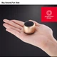 Портативная Bluetooth мини-колонка M1 Bt 5.0 200мАh 3W TWS объемный звук металический корпус c ремишком Golden - изображение 3
