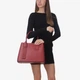 Сумка женская кожаная тоут средняя Regina Notte Tote 02816_L Темно-красный - изображение 2