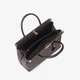 Сумка женская кожаная саквояж средняя Regina Notte Travel bag 3201 Шоколад - изображение 4