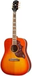 Электроакустическая гитара EPIPHONE HUMMINGBIRD AGED CHERRY SUNBURST GLOSS - изображение 1