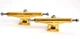 Подвески для фингерборда Just Skate FB V2 PRO Revers Kingpin Gold 34 мм - изображение 1