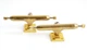 Подвески для фингерборда Just Skate FB Premium Truck Revers Kingpin Gold 34 мм - изображение 1