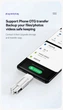 Флешка MOVESPEED 64GB 2в1 Type-C/USB для Macbook, Android, ПК - изображение 7