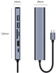 USB-хаб Dynamode 7-в-1 USB-C to HDTV 4K/30Hz, 2хUSB3.0, RJ45, USB Type-C PD 100W Female, SD/MicroSD (BYL-2303) - изображение 5