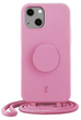 Etui plecki Just Elegance PopGrip do Apple iPhone 13 Pro Max Pastel pink (4062519301388) - obraz 1