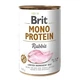 Вологий корм Brit Mono Protein Dog з кроликом 400 г - зображення 1