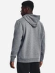 Худи на флисе мужское Under Armour UA Icon Fleece Hoodie 1373880-012 S Серое (196039158796) - изображение 2