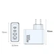 Зарядний пристрій Essager 100W GAN (2xType-C + 2xUSB-A) (Чорний) - изображение 5