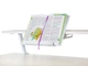 Дитячий стіл Evo-Kids TH-210 з полицею S50 XL White (TH-210 W + BD-S50 XL) - зображення 5