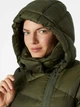 Пуховик зимний длинный женский Helly Hansen W Tundra Down Coat 53301-431 XS Зеленый (7040058600237) - изображение 3