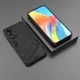 Защитный чехол с подставкой Deexe Bibercas для OPPO A78 - Black - изображение 4