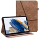 Защитный чехол Deexe Business Cover для Samsung Galaxy Tab A9 Plus (X210/216) - Brown - изображение 1