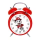 Детские настольные часы-будильник "Щенячий патруль (Paw Patrol)/ Маршал" 12х17х6 см красный 5052 - изображение 1