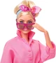 Кукла Барби Марго Робби в роли Барби в розовом комбинезоне Barbie The Movie Margot Robbie Pink Power Jumpsuit (HRF29) - изображение 4