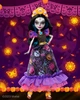 Лялька Монстер Хай Скеліта Калаверас День мертвих Monster High Howliday Día De Muertos Skelita Calaveras Mattel (HNF96) - зображення 7