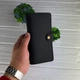 Мужское кожаное портмоне кошелек бумажник матовый Turtle XL - изображение 1