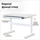 Дитячий стіл Evo-Kids TH-210 Lite White / Білий (TH-210 W Lite) - зображення 2