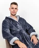 Халат чоловічий махровий Графіт / Сірий Maybel 3XL (1162_4) - зображення 3