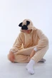 Піжама Кігурумі Сліп Для Хлопчиків Kigurumi Мопс Бежевий 155-165 см. (1094/3) - зображення 3