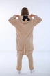 Піжама Кігурумі Kigurumi Мопс Для Дітей І Підлітків Бежевий 155-165 см. (1094/2) - зображення 2