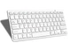 Бездротова Bluetooth клавіатура Wireless Keyboard X5 ART 3710 Біла - зображення 1