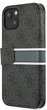 Etui z klapką Guess Book 4G Stripe do Apple iPhone 13 mini Grey (3666339032081) - obraz 2