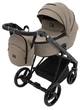 Коляска 2 в 1 Adamex Blanc Eco SA-9 темний капучино - зображення 2
