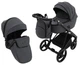 Коляска 2 в 1 Adamex Blanc Eco SA-5 графіт - зображення 1